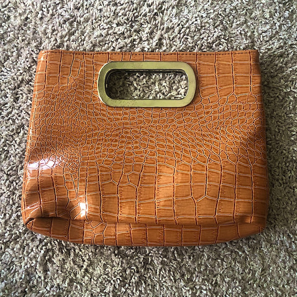 Snake Skin Clutch